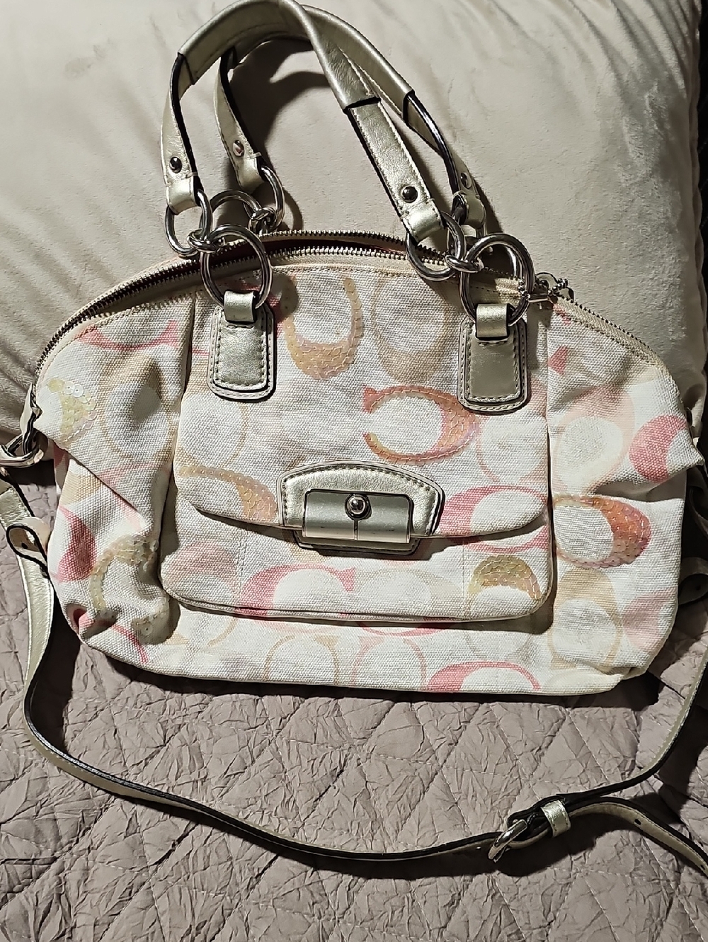 Coach Kristin Sequin Bag